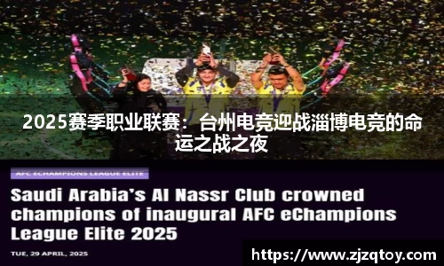 2025赛季职业联赛：台州电竞迎战淄博电竞的命运之战之夜
